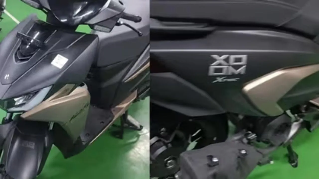 Hero Xoom 125 – New Grey-Gold Colour of Hero Xoom 125 Spotted with Premium Look - Image 2