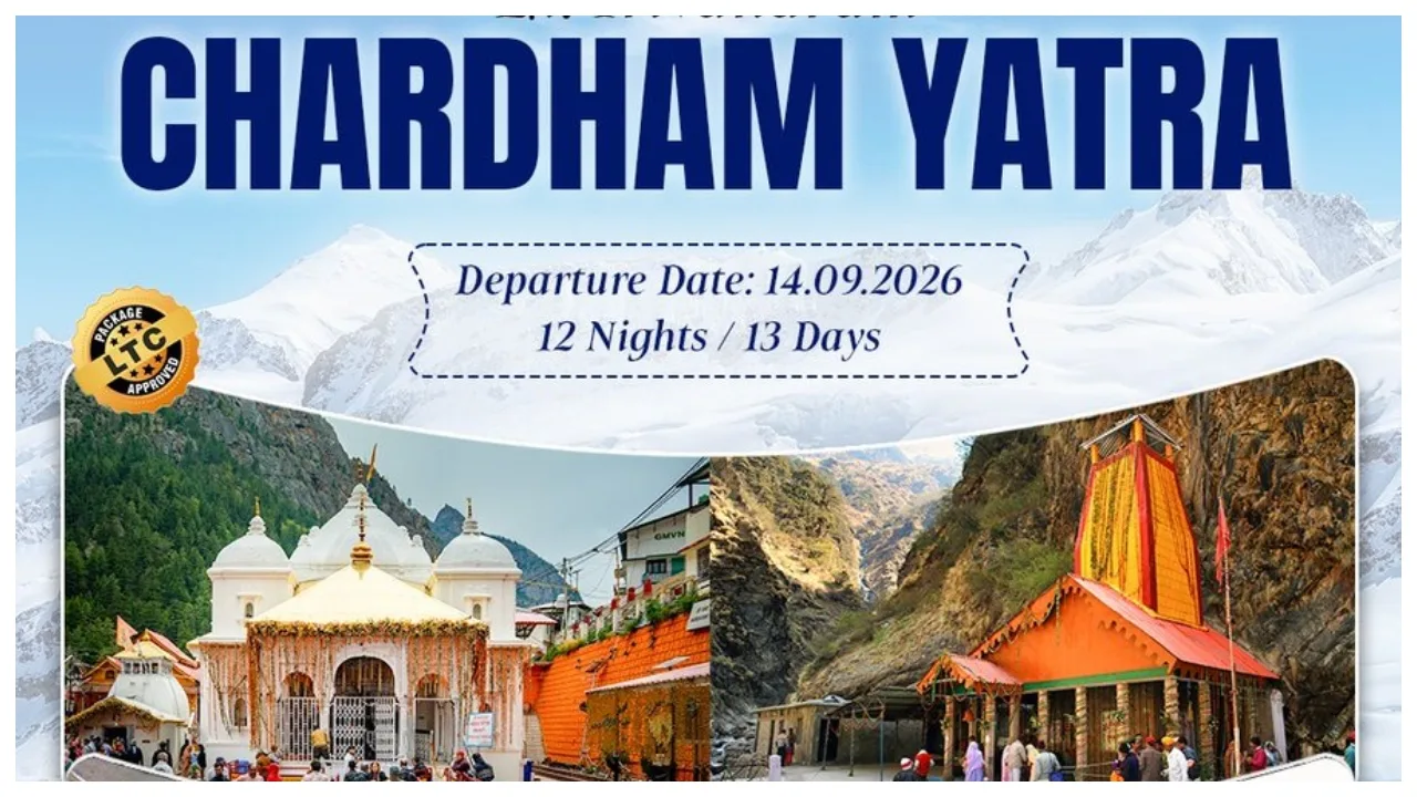 IRCTC Char Dham Yatra – How to Book the 12-Night, 13-Day Tour Package?