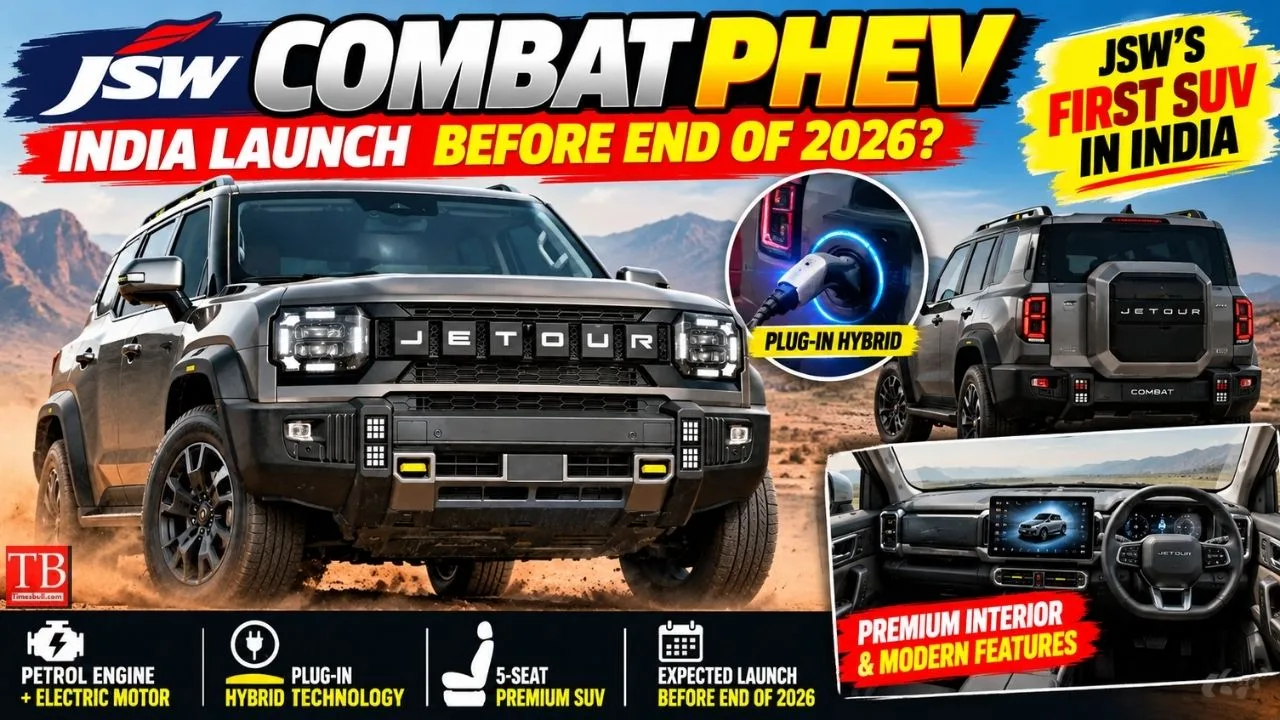 JSW Combat PHEV – New SUV with 90 km EV range to launch Soon