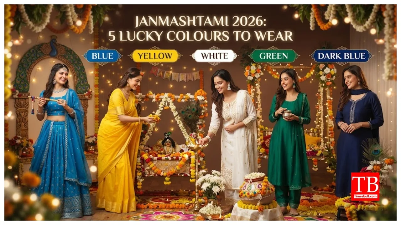 Janmashtami 2026 – Which Colour Dress Should You Wear on September 4? What Is the Puja Muhurat?