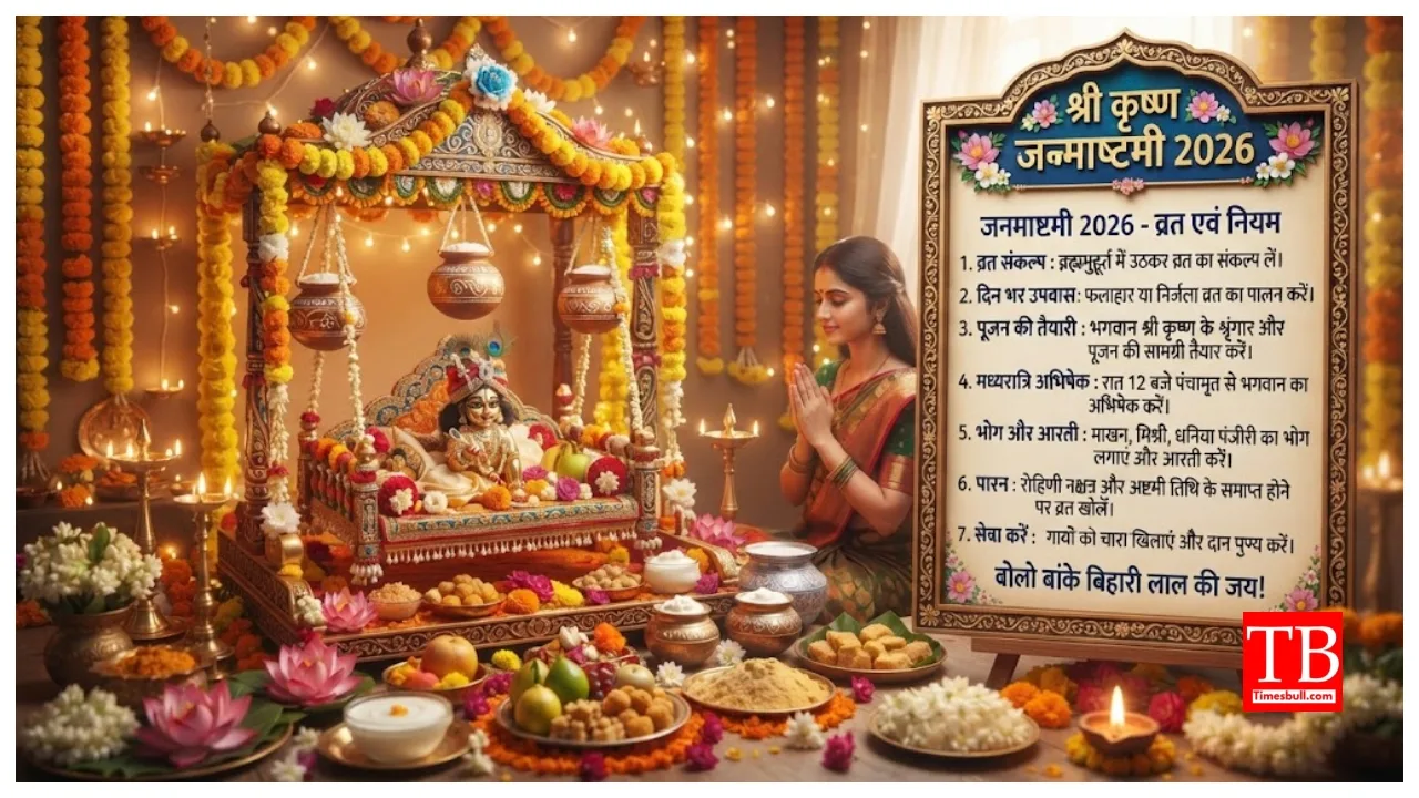 Janmashtami Muhurat 2026 – What to Offer Laddu Gopal — Makhan, Panchamrit, Makhana Kheer… - Image 2