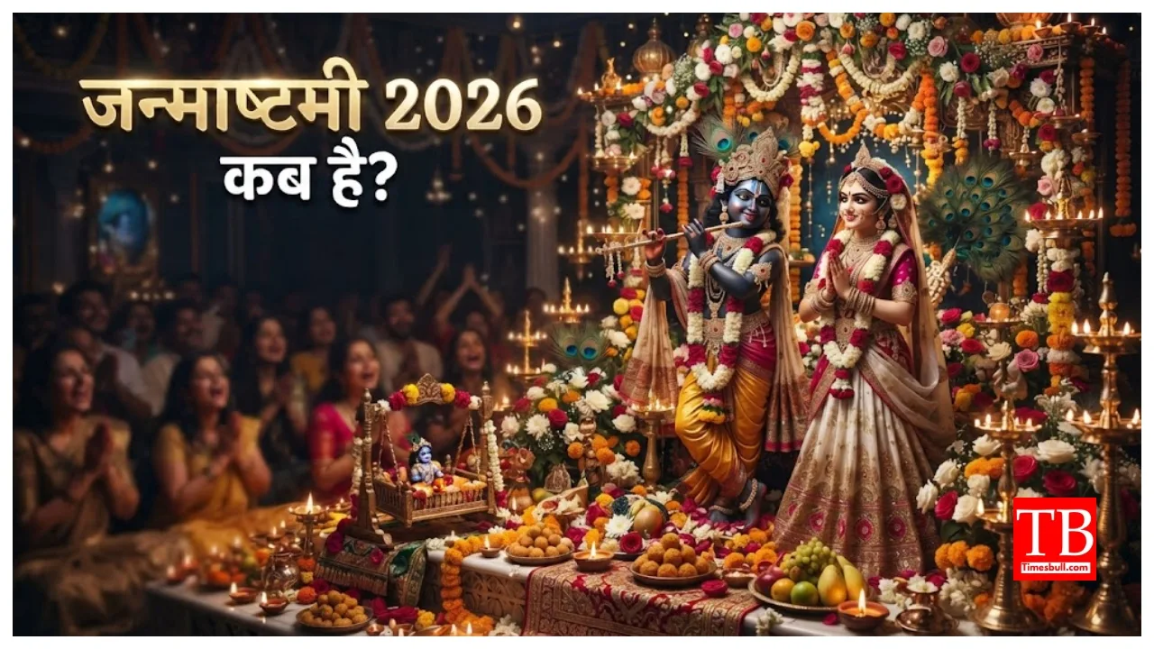 Janmashtami 2026 – When is Krishna Janmashtami September 4 or 5? Check Shubh Muhurat, Paran Time
