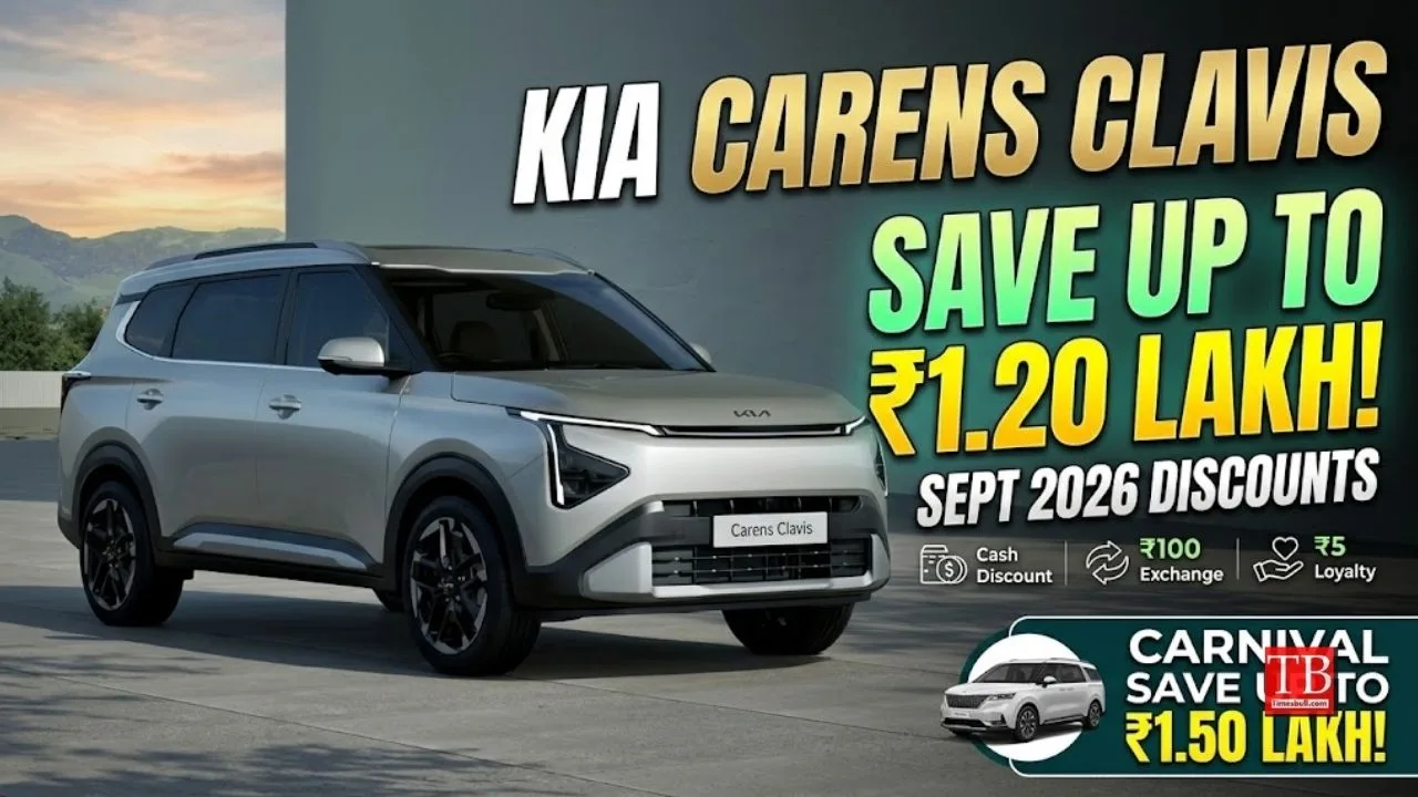 Kia Carens Clavis Gets Up to ₹1.20 Lakh Discount, Check Complete Details