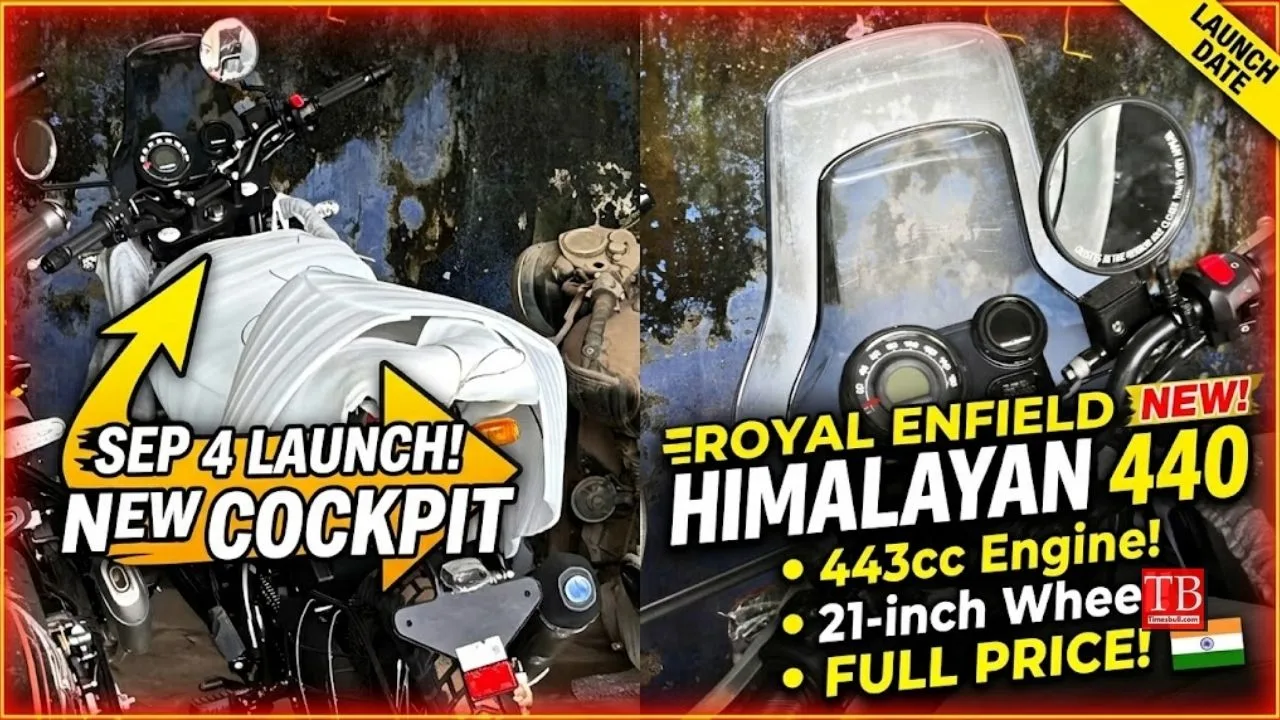 Royal Enfield Himalayan 440 Leaked – Launching September 4 with 21-Inch Wheel