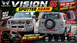 Mahindra Vision S Spotted