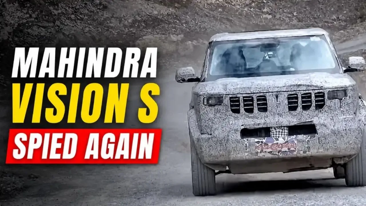 Mahindra Vision S SUV Spotted , Know the Design, Platform and Engine Details - Image 1