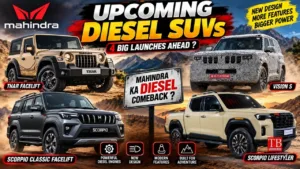 Mahindra’s Upcoming Diesel SUVs