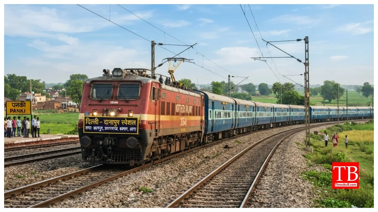 New Delhi-Danapur Special Train Announced – Check Full Route, Stops