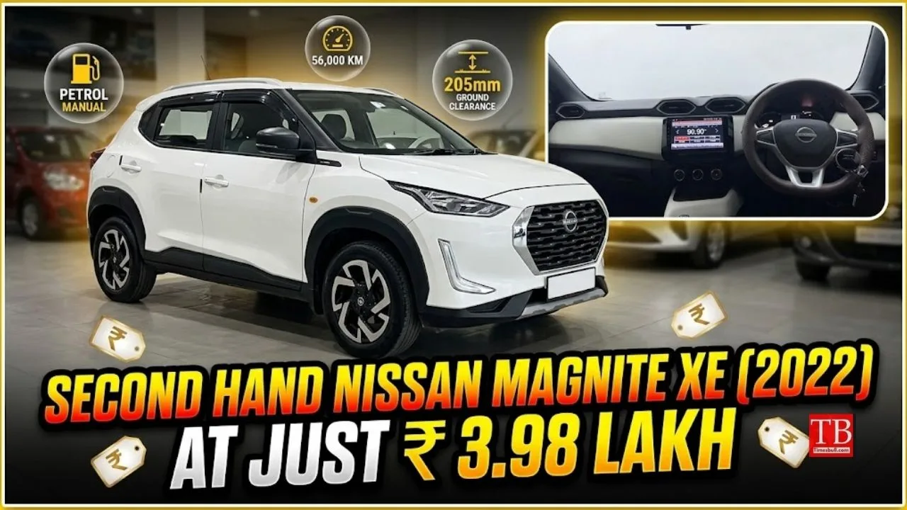 Nissan Magnite available Under ₹4 lakh, Get Inside Complete Details