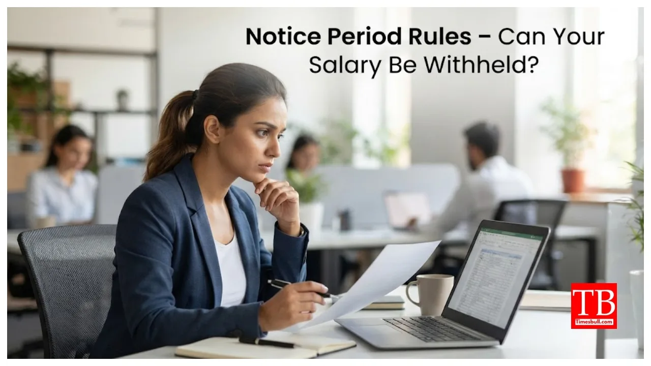 Notice Period Rules – Can a Company Force You to Stay? Can Your Salary Be Withheld?