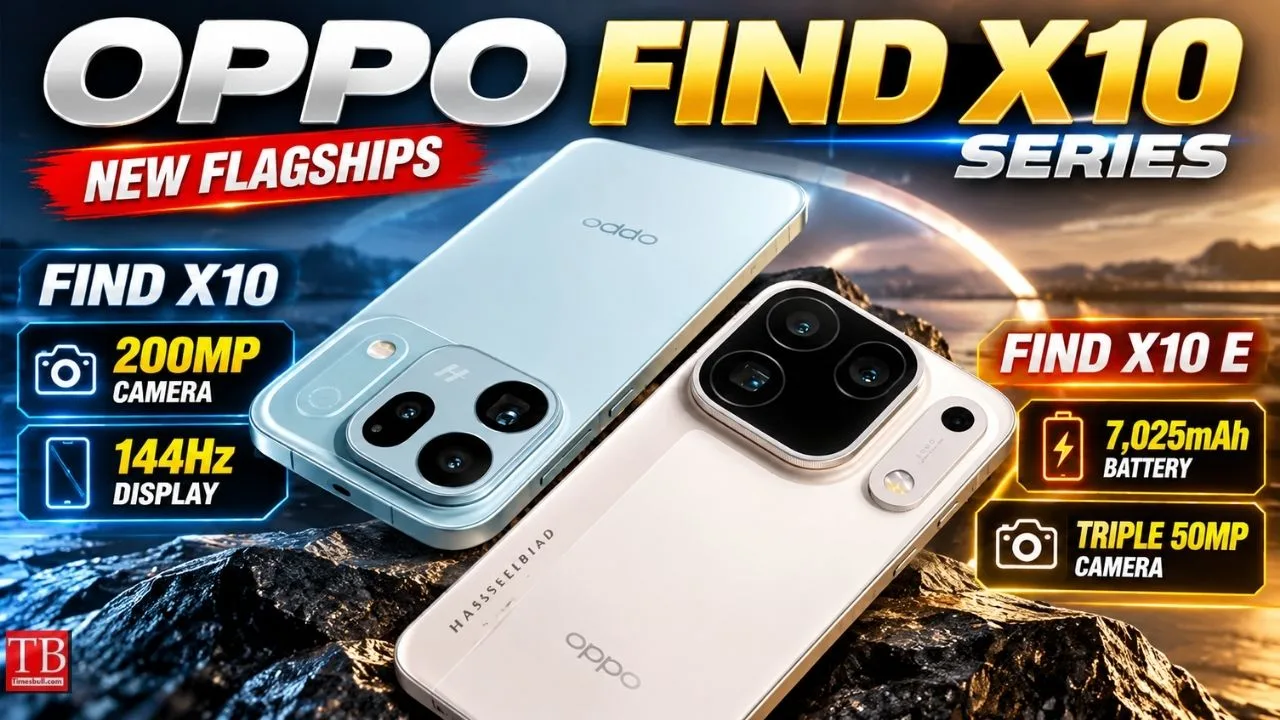 OPPO Find X10 and Find X10 E Launched – 8,000 mAh Battery, 200MP Camera and More