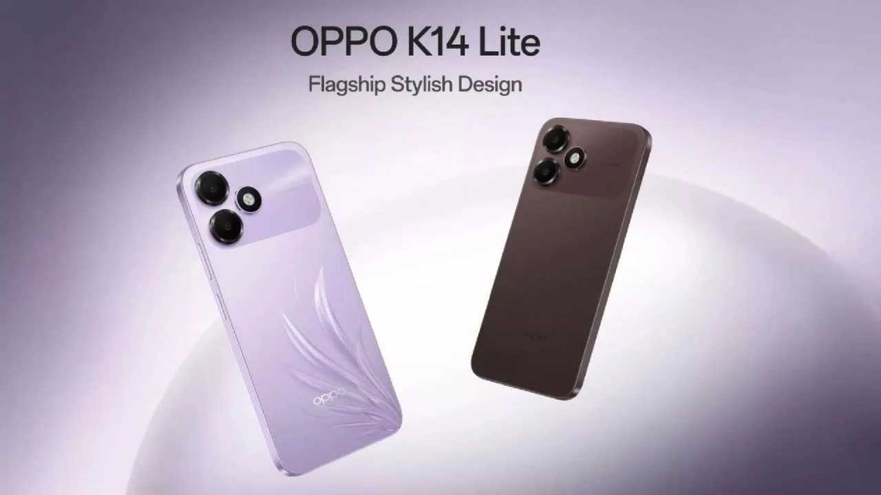 OPPO K14 Lite – Launching on September 16 with a 7,000mAh battery, 120Hz display - Image 1
