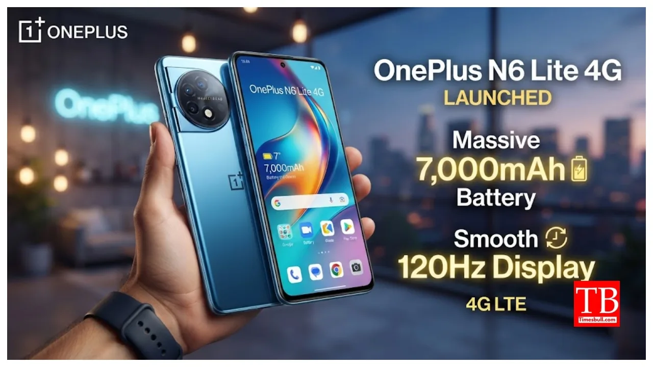 OnePlus N6 Lite 4G Launched with 7,000mAh battery, 120Hz Display, Price Starts at ₹16,999