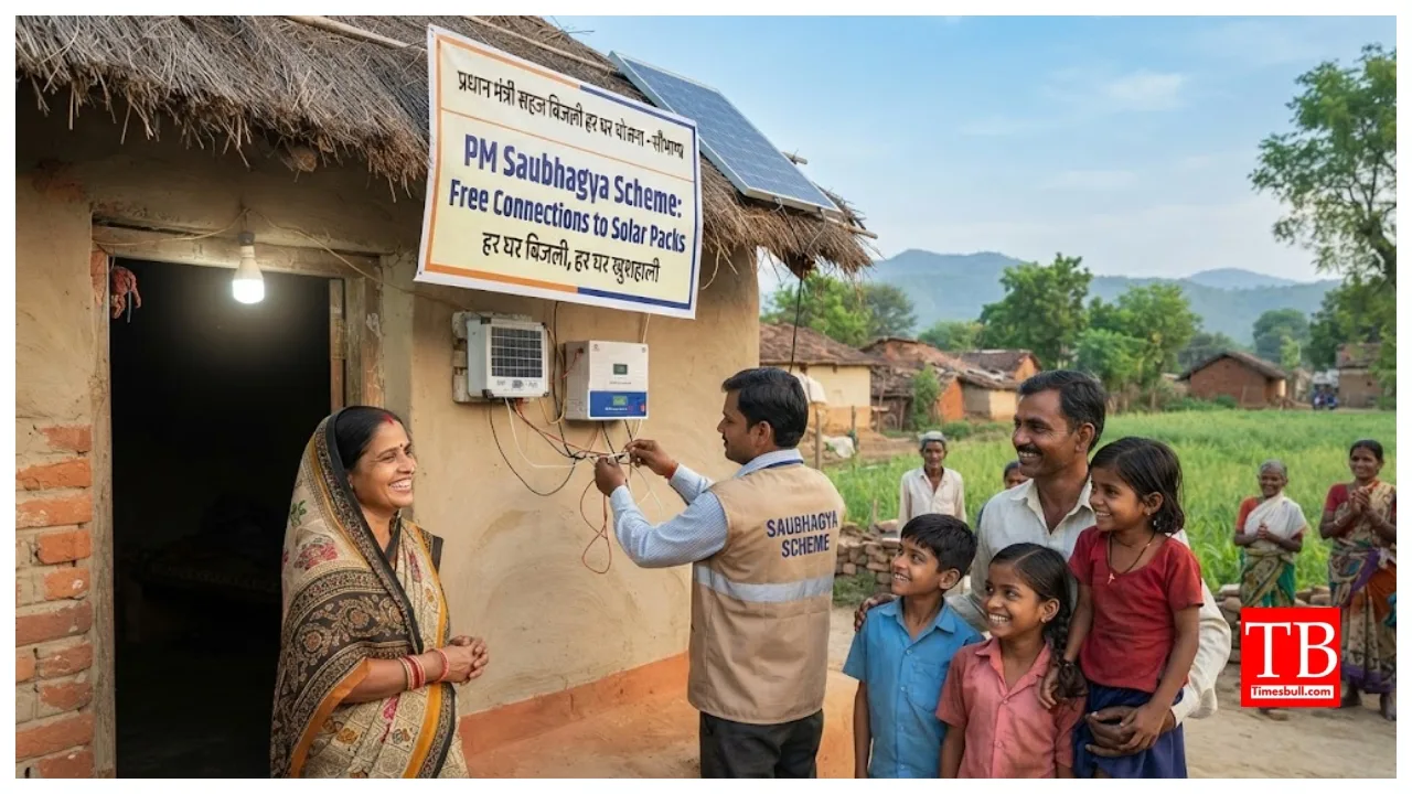 PM Saubhagya Scheme – Who Received Free Electricity Connections? Check Details