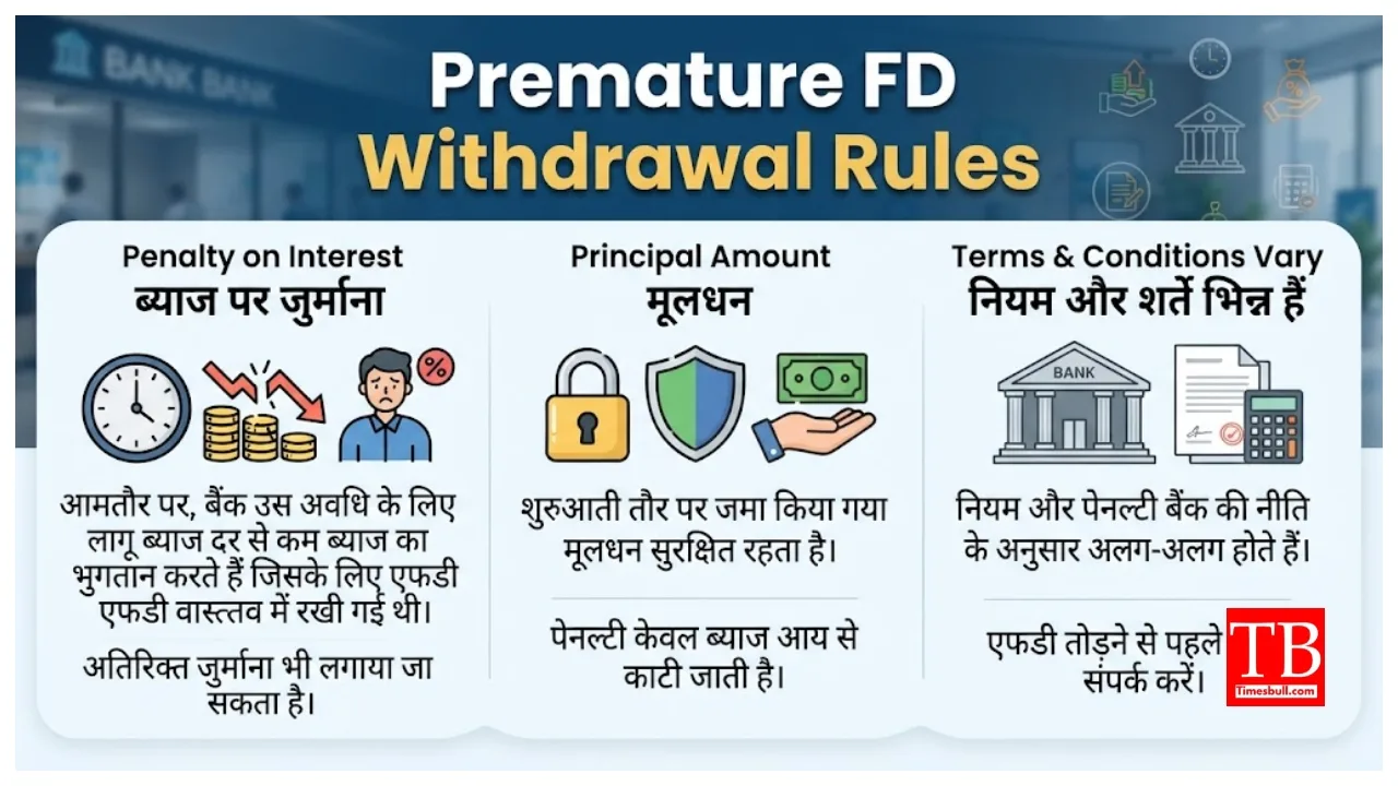 Planning to Withdraw FD Early? Know these 5 Important rules to avoid a loss