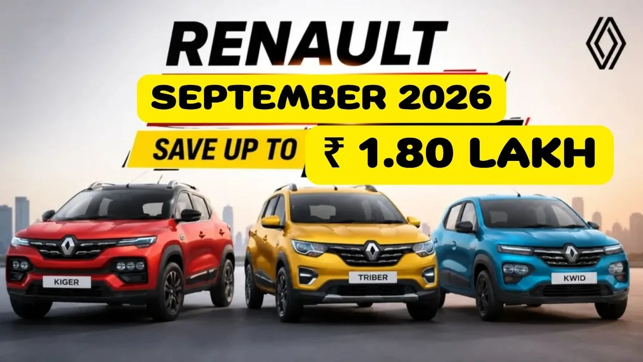 Renault Offers Up to ₹1.80 Lakh Benefits in September 2026, Check Model-Wise Benefits - Image 1