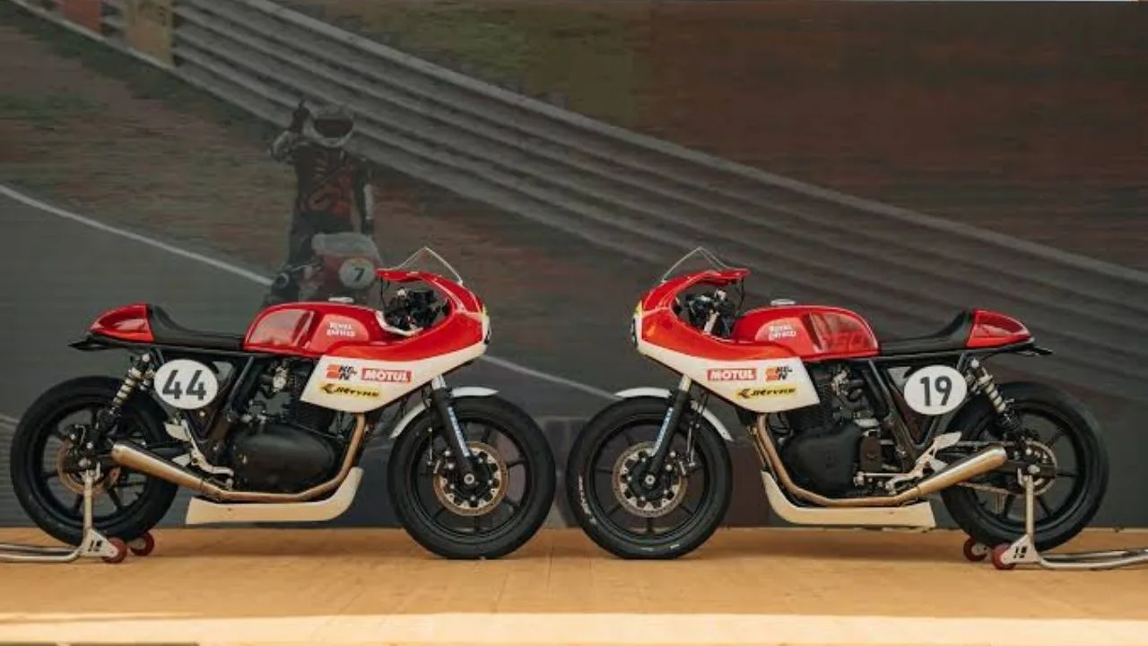 Royal Enfield Continental GT-R 750 Spotted Again with Half-Fairing, Launching Soon? - Image 1