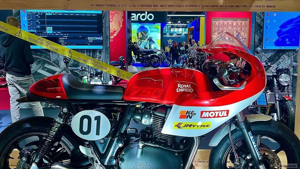 Royal Enfield Continental GT-R 750 Spotted Again with Half-Fairing, Launching Soon? - Image 2