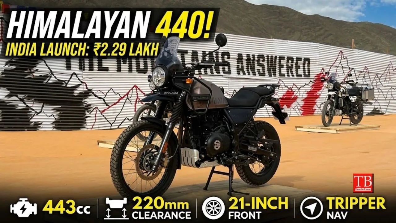 Royal Enfield Himalayan 440 launched at ₹2.29 lakh, Check out the engine, specifications