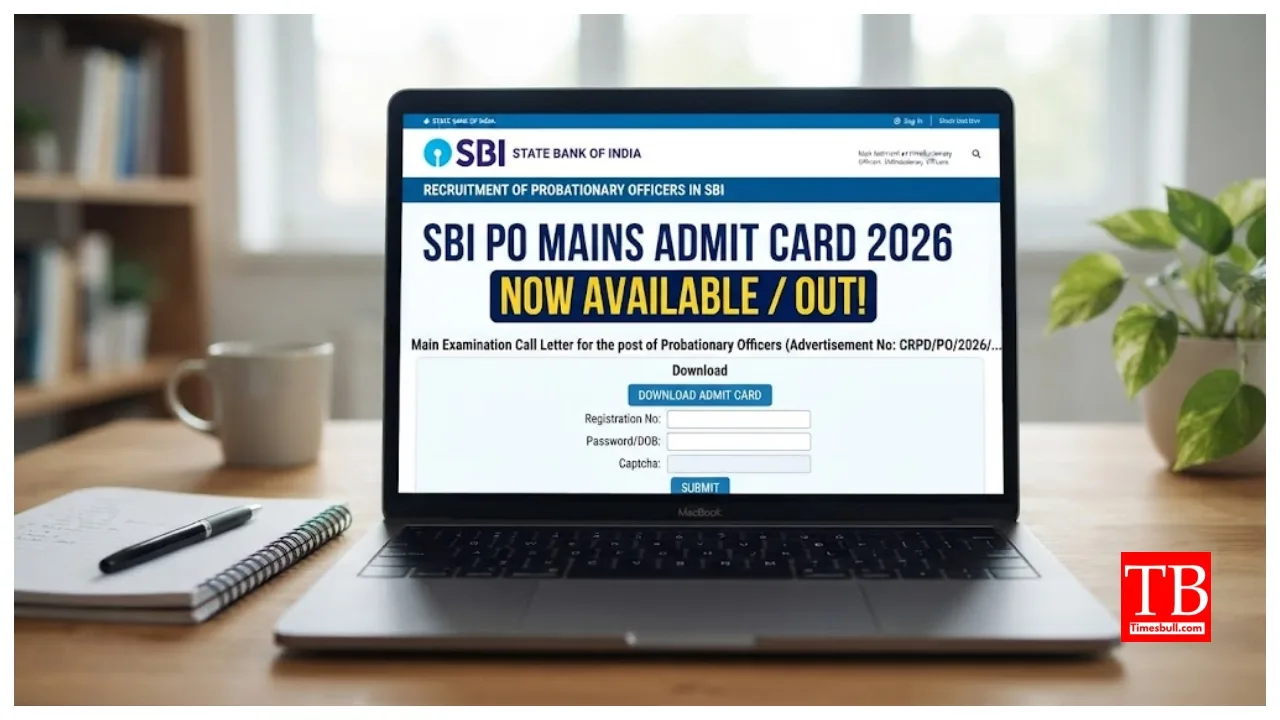 SBI PO Mains Admit Card 2026 Released – How to Download the Hall Ticket at sbi.co.in - Image 1