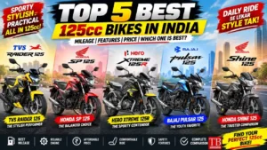 Top 5 Best 125cc