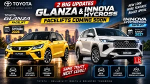 Toyota Glanza and Innova