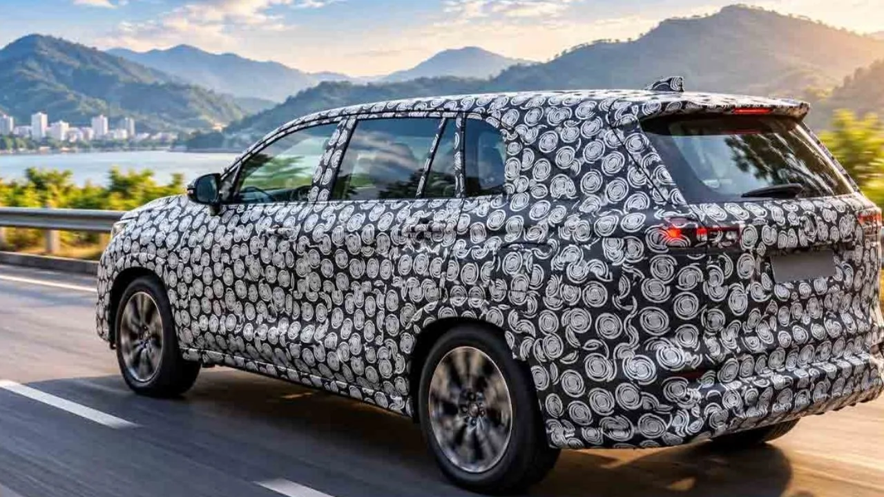 Toyota Innova Hycross Facelift – MPV seen testing with new powerful design, Check Details - Image 1