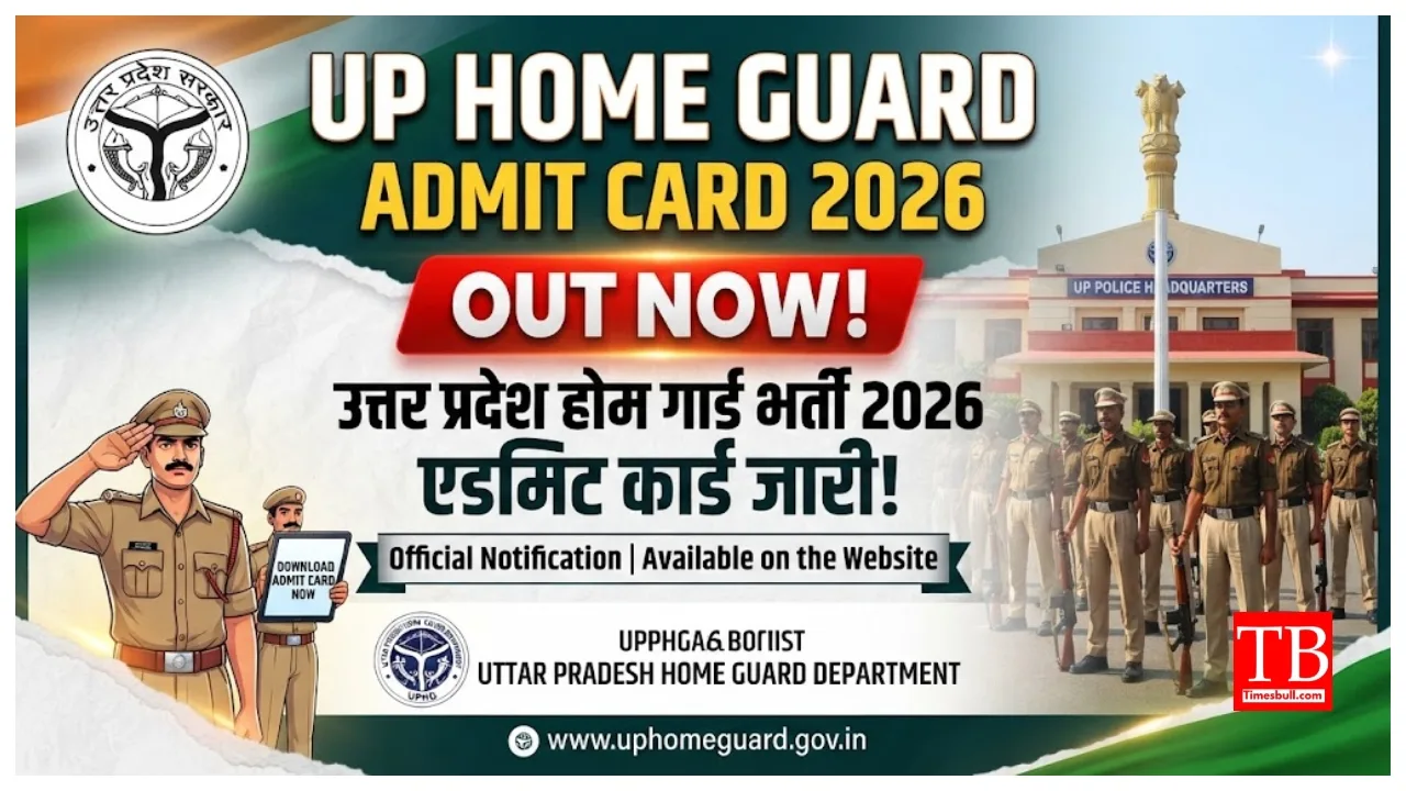 UP Home Guard Admit Card 2026 Out – Direct Link to Download Hall Ticket at uppbpb.gov.in