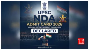 UPSC NDA Admit Card