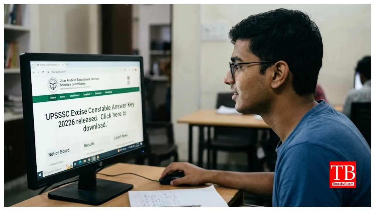 UPSSSC Answer Key 2026 Released at upsssc.gov.in, Download Now