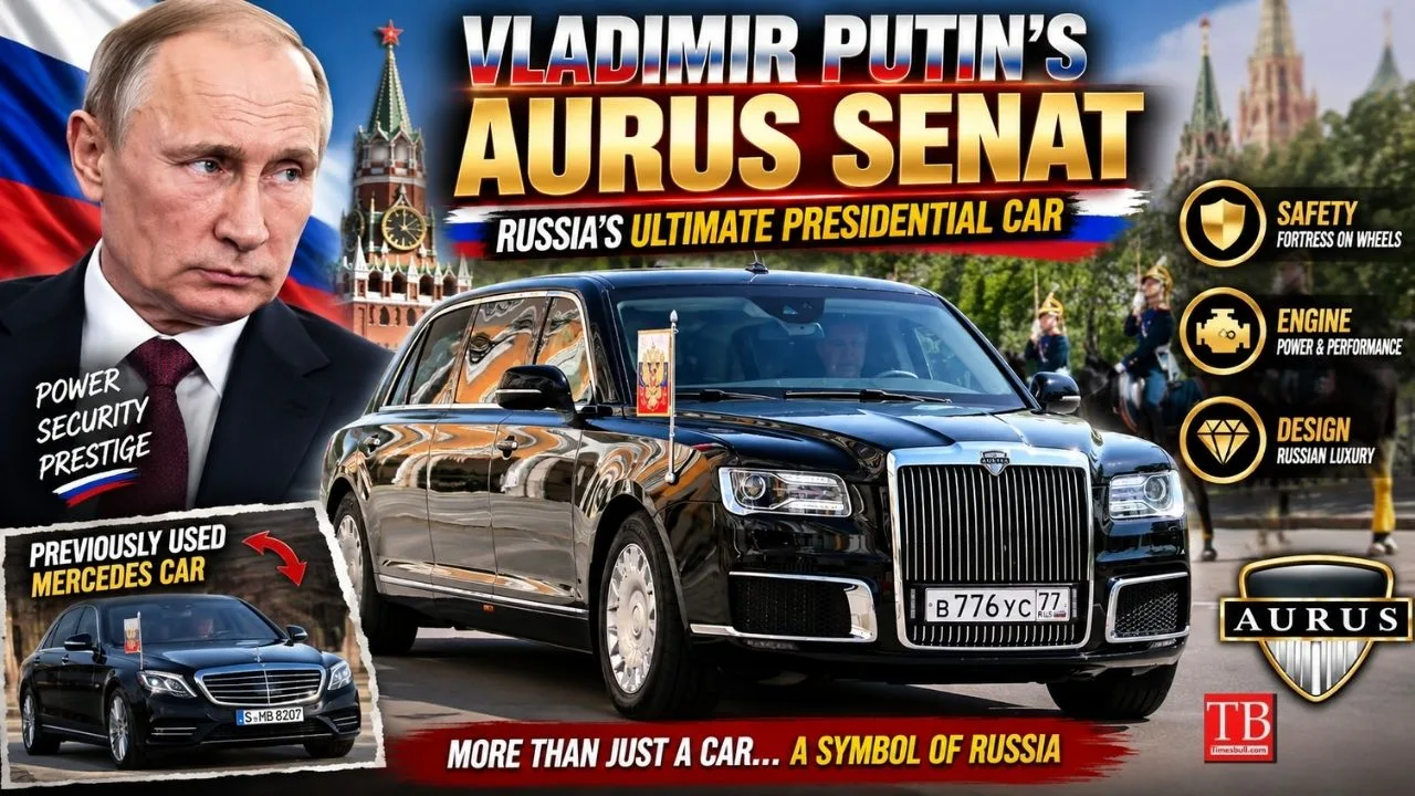 Vladimir Putin’s Car – Discover the secrets of Putin’s special car