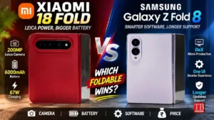 Xiaomi 18 Fold vs