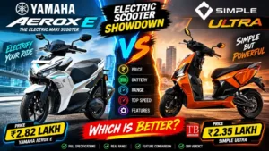 Yamaha Aerox E vs