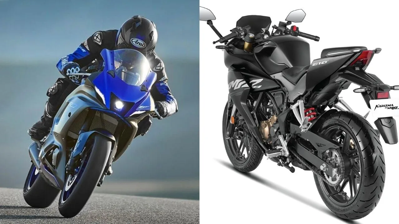 Yamaha R2 vs Hero Karizma XMR 210 – Which sports bike is better? - Image 1