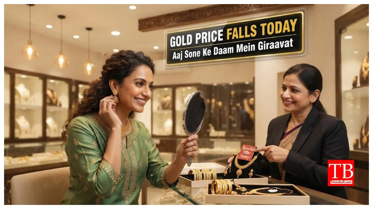 Gold Price Falls – Check 24, 22, 18-Carat Gold Rates in 10 Cities