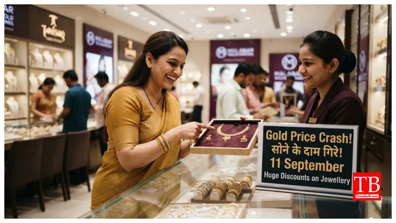 Gold Price Crash – Check 24, 22, 18 Carat Gold Live Rates Per 10 Gram