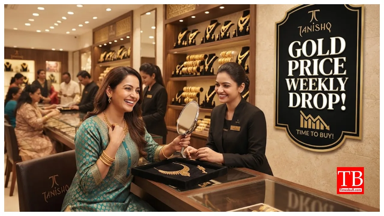 Gold Price Weekly – Gold Falls ₹2,946, Silver Crash ₹6,536 — Check Latest Rates