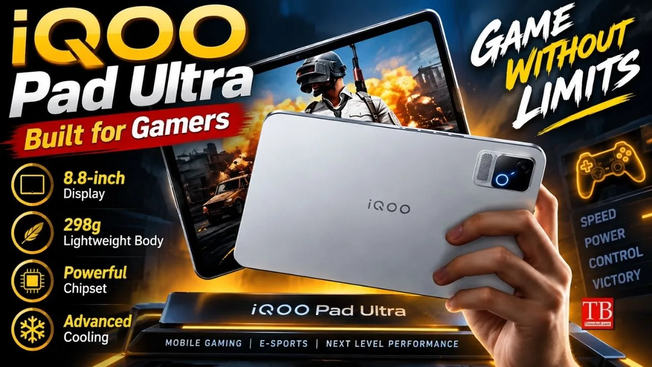 iQOO Pad Ultra to Launching with 8.8-Inch Display, 9,000mAh Battery
