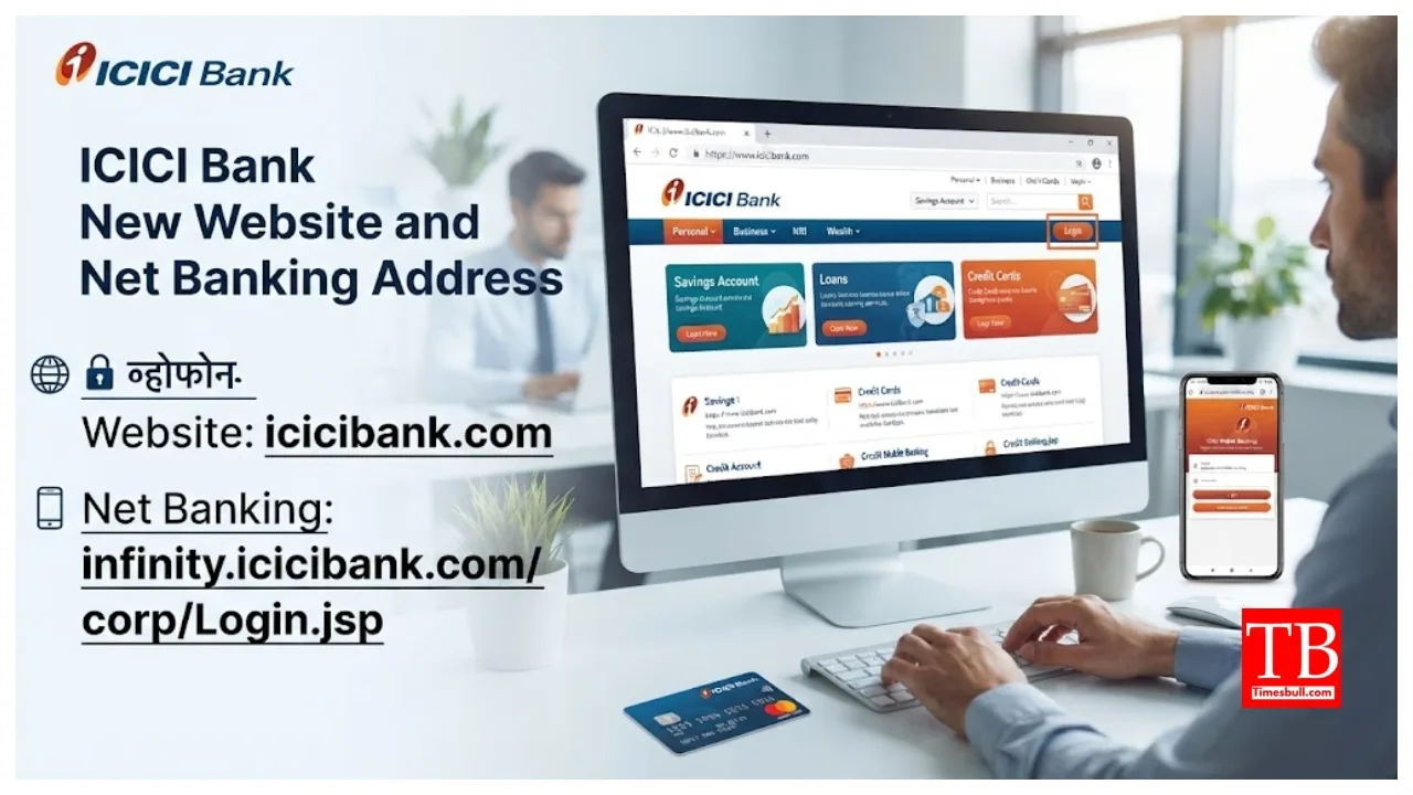 ICICI Bank Update – Changes Website and Net Banking Address, Here New URLs Link