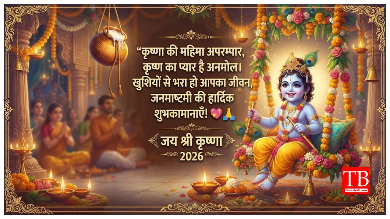 Happy Krishna Janmashtami 2026 – Aarti Kunj Bihari Ki , Aarti Bal Krishna Ki — Full Lyrics - Image 4