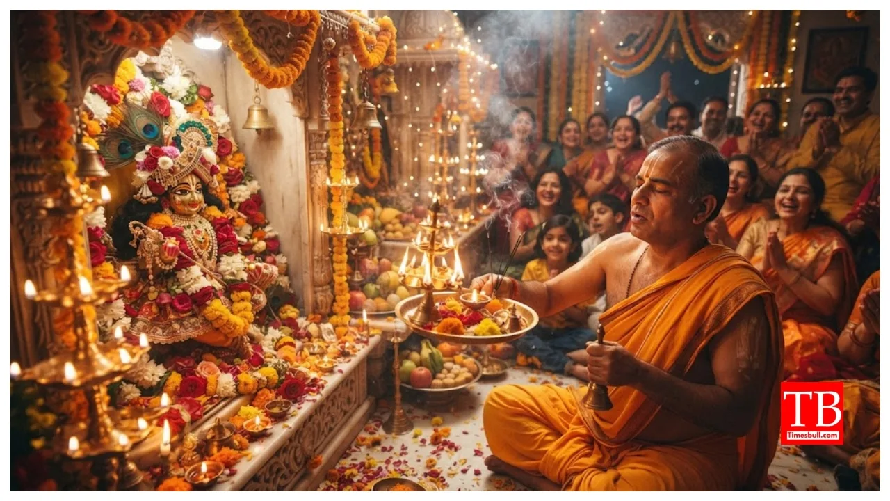 Happy Krishna Janmashtami 2026 – Aarti Kunj Bihari Ki , Aarti Bal Krishna Ki — Full Lyrics - Image 3