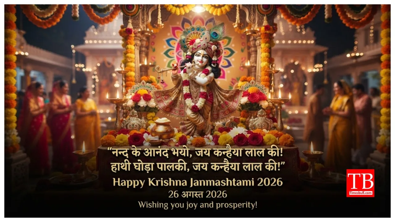 Happy Krishna Janmashtami 2026 – Aarti Kunj Bihari Ki , Aarti Bal Krishna Ki — Full Lyrics - Image 2