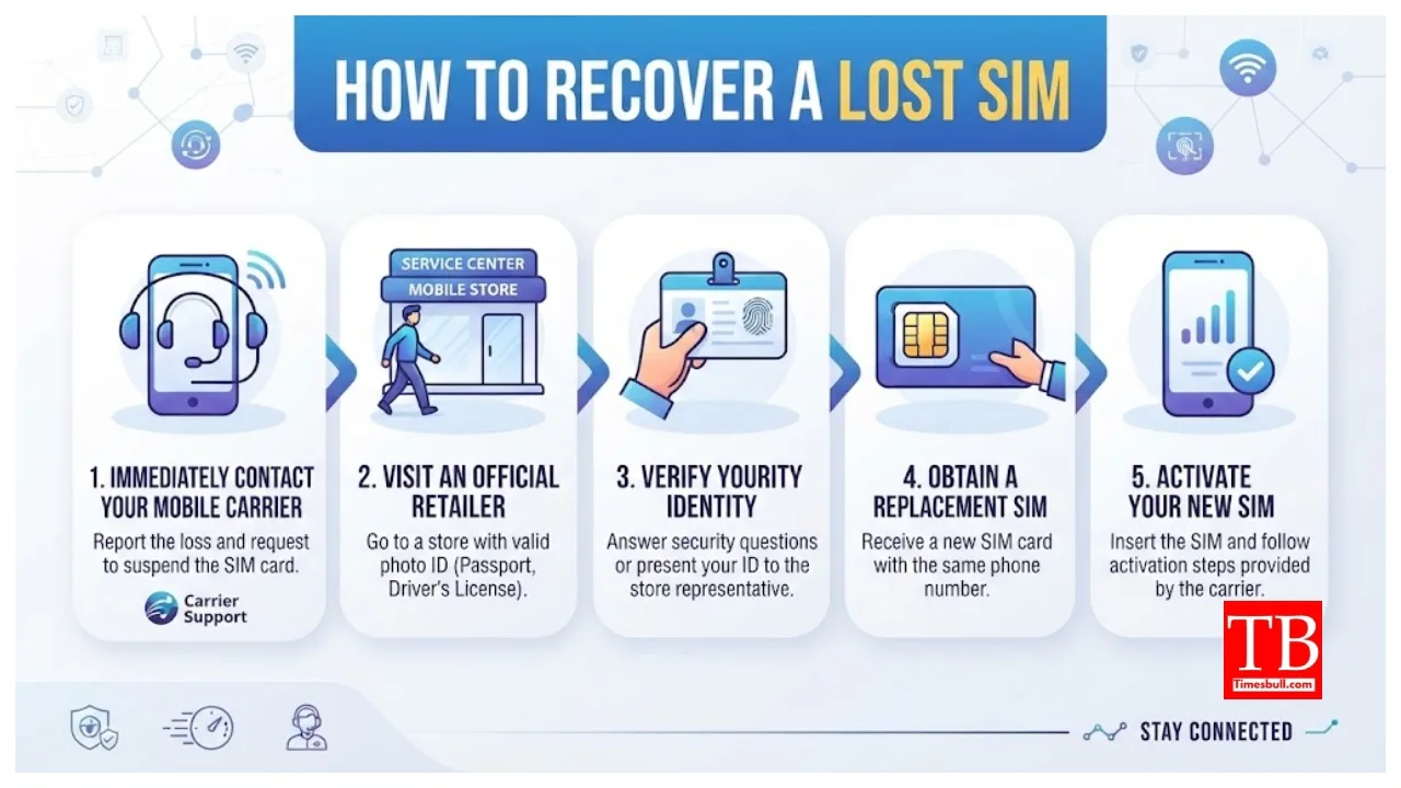 Lost Your SIM Card or Facing Wrong Mobile Bill? Check Here Steps to Fix It - Image 1