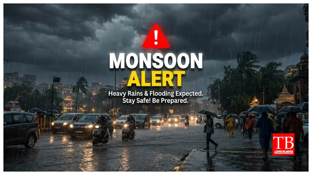Monsoon Alert – Heavy Rain Alert in 10 States Over Next 12 Hours, Here Full Forecast