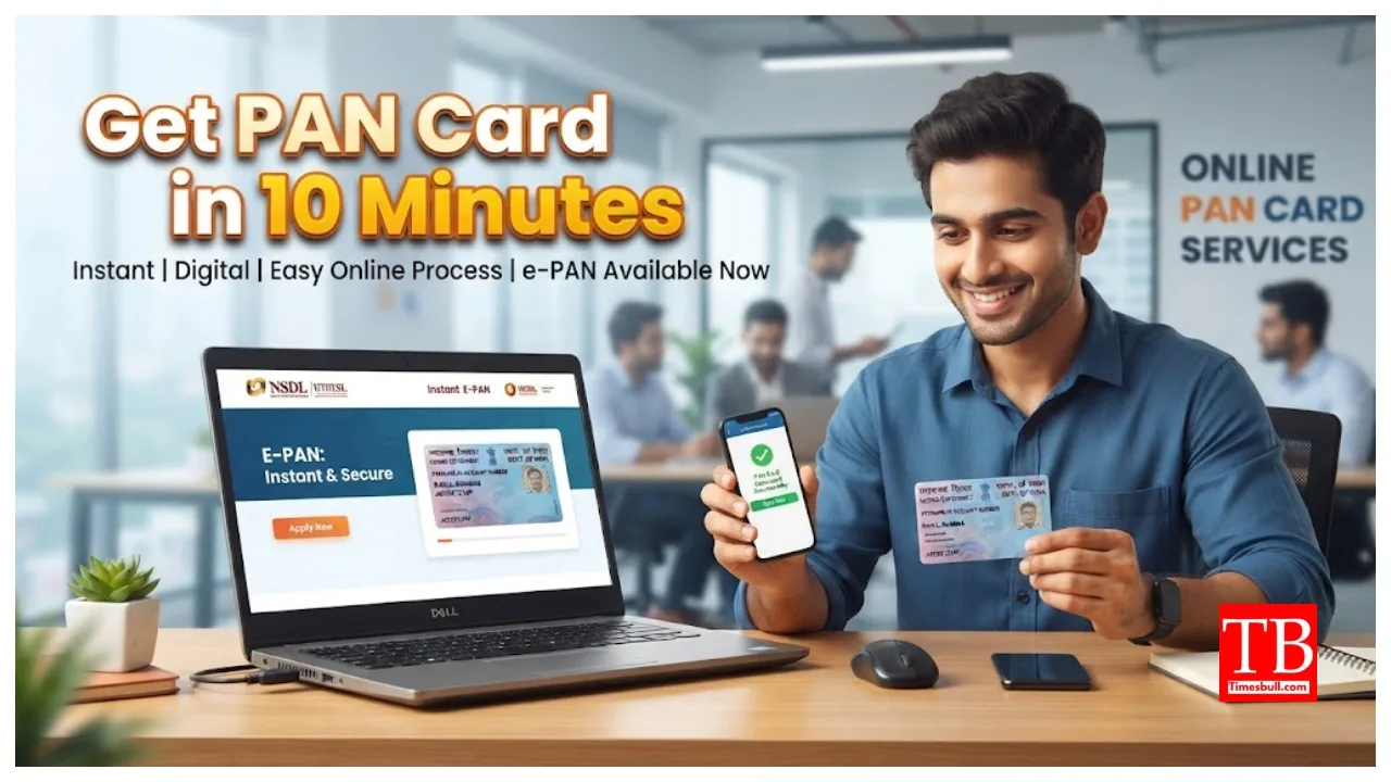 PAN Card – How to Get a PAN Card in Just 10 Minutes From Home, Here’s the Easy Steps