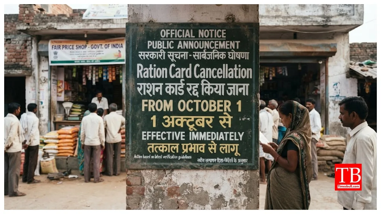Ration Card Update – How to check if your card will be cancelled after October 1st