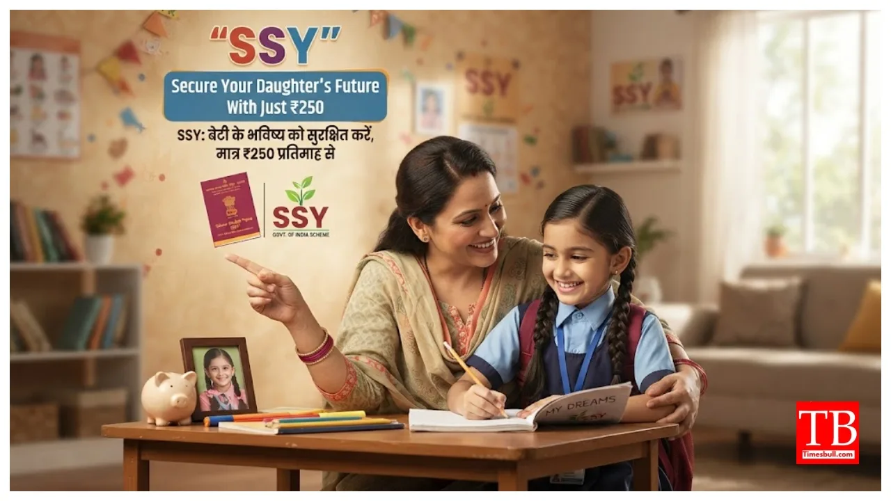 SSY – Secure Your Daughter’s Future With Just ₹250, Here’s How to Apply