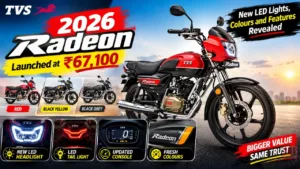 2026 TVS Radeon Launched