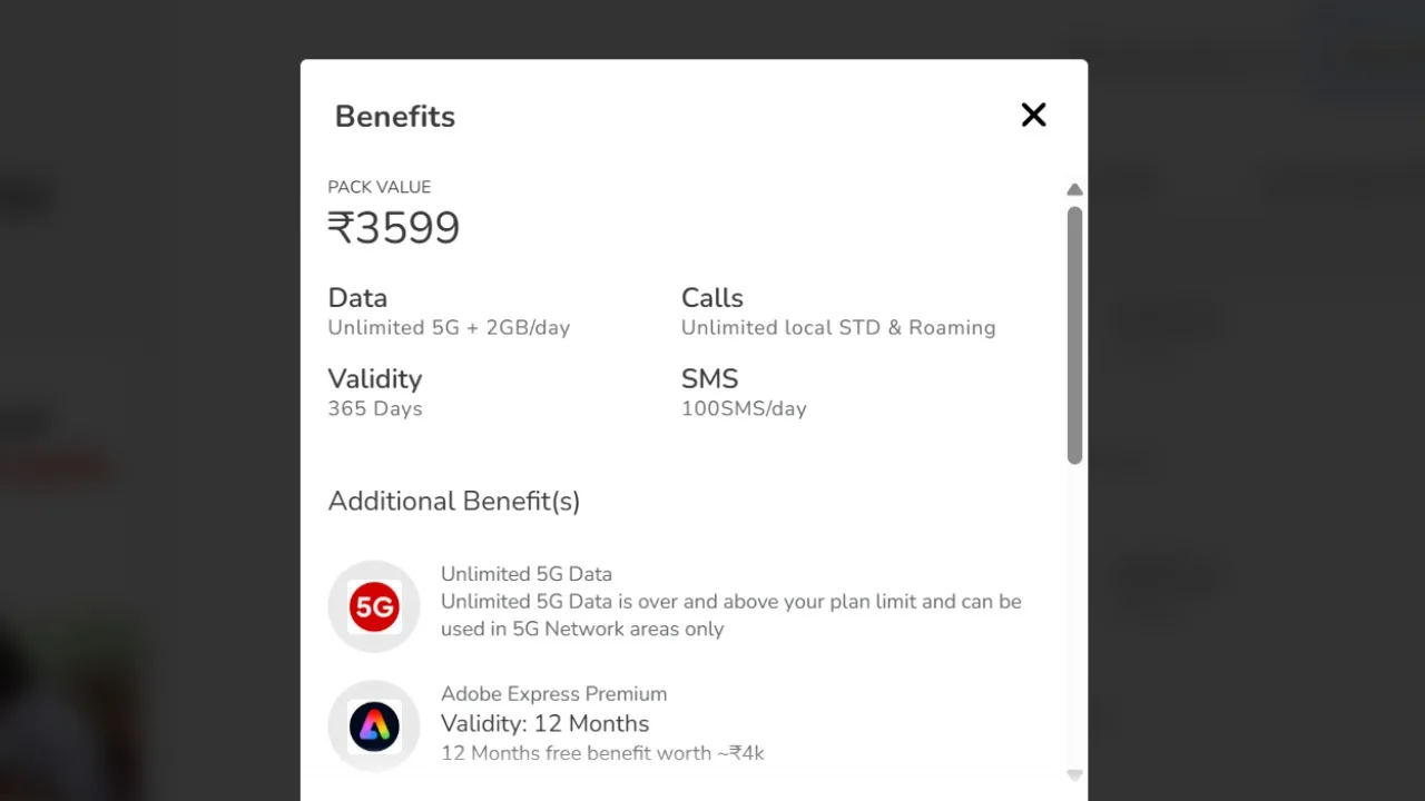 Airtel Yearly Plan – 365 Days Validity, 2GB/Day Data & More - Image 1