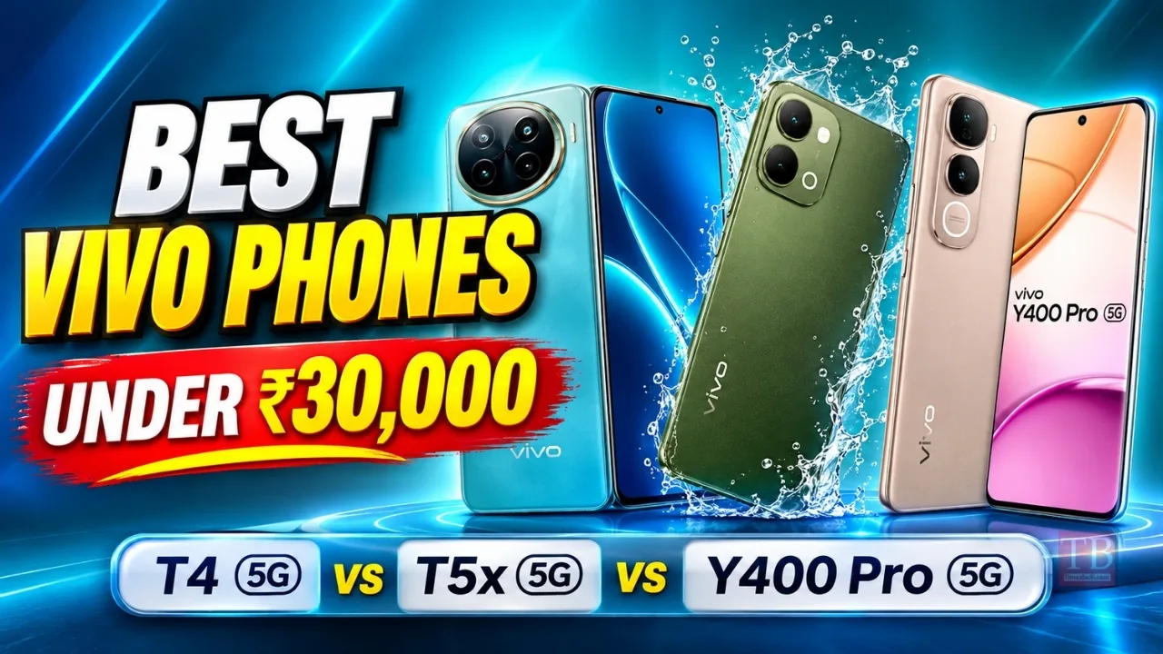 Top Vivo Phones Under ₹30,000 – Here’s Which One Is Better, Full Comparison Inside